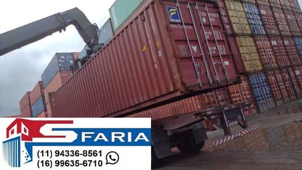 Venda de Container 4 transporte de container